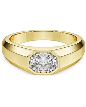 Swarovski Eternity bandring, im labor gezüchtete diamanten 1,05 ct tw, achteckform, 18k gelbgold - Mettallic