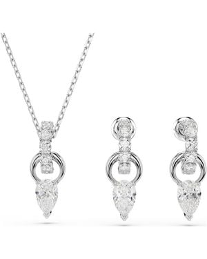Swarovski Set mesmera, taglio pear, taglio round - Metallizzato