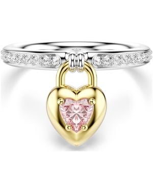 Swarovski Idyllia motivring, verschiedene schliffe, herz - Mettallic