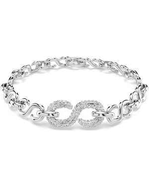 Swarovski Dextera armband, rundschliff - Mettallic