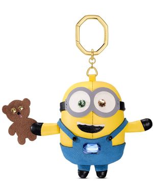 Swarovski Accesorio para bolso minions - Metálico