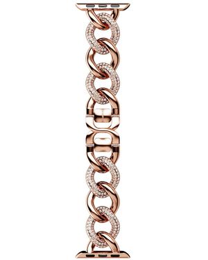 Swarovski Sparkling Chain Strap - Metallic
