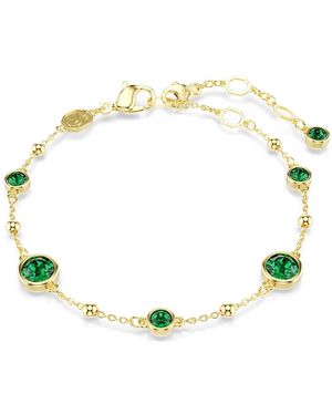 Swarovski Pulsera imber, talla redonda - Verde