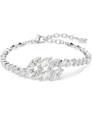 Swarovski Mesmera Bracelet, Marquise Cut, Rhodium Plated - Metallic