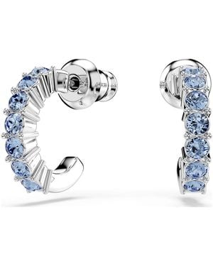 Swarovski Mini Hoop Hoop Earrings - Metallic