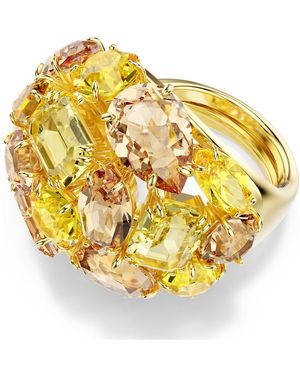 Swarovski Gema Cocktail Ring - Metallic