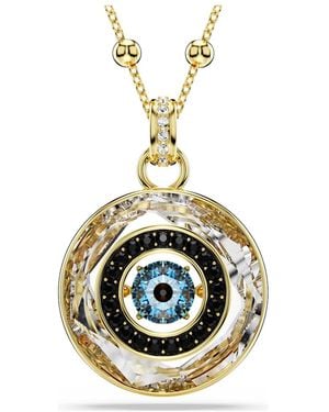 Swarovski Pendente symbolica, evil eye, medio - Metallizzato