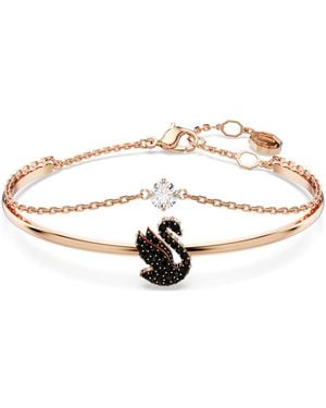 Swarovski Swan Bangle - Metallic