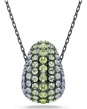 Swarovski Pendente sublima, taglio round - Verde