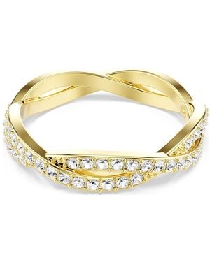 Swarovski Infinity ring, pavé - Mettallic
