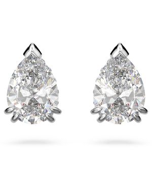 Swarovski Stilla Stud Earrings - Metallic