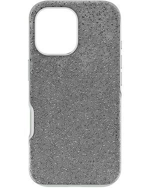 Swarovski Custodia per smartphone high, iphone® 17, tono argentato - Grigio