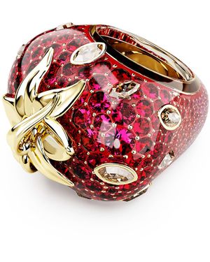 Swarovski Idyllia Motif Ring - Red