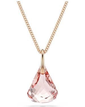 Swarovski Lunar Drop Pendant - Pink