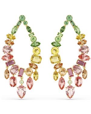 Swarovski Orecchini pendenti gema, taglio misto, chandelier - Multicolore