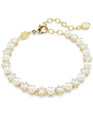 Swarovski Matrix Tennis Bracelet - Metallic