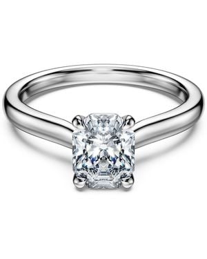 Swarovski Eternity Solitaire Ring, Lab-Grown Diamonds 1.0 Ct Tw, Octagon Shape, 14K - Metallic