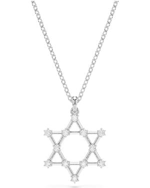 Swarovski Insigne anhänger, rundschliff, stern - Mettallic