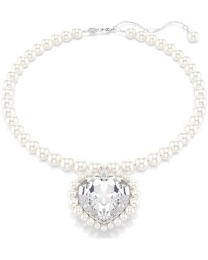 Swarovski Ariana Grande X Necklace - Metallic