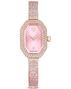 Swarovski Reloj con brazalete dextera, fabricado en suiza - Rosa