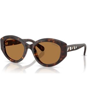 Swarovski Sunglasses - Brown