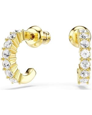 Swarovski Hoop Earrings - Metallic