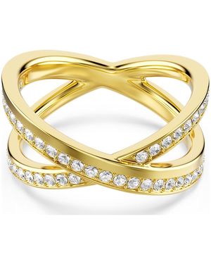 Swarovski Anillo de banda delta, talla redonda - Metálico