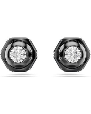 Swarovski Numina ohrstecker, rundschliff - Schwarz