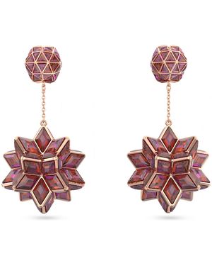 Swarovski Curiosa Drop Earrings - Pink