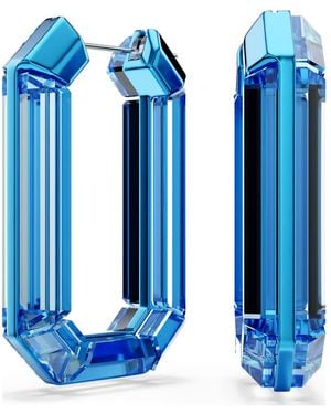 Swarovski Lucent kreolen - Blau