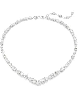 Swarovski Mesmera-Tone Crystal Necklace - Metallic