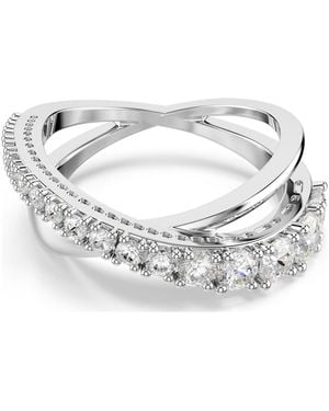 Swarovski Hyperbola Ring - Metallic