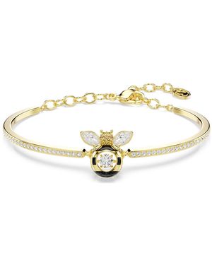 Swarovski Idyllia armband, verschiedene schliffe, biene - Mettallic