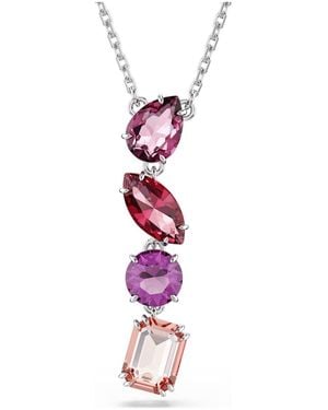 Swarovski Pendente gema, taglio misto - Rosso