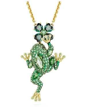 Swarovski Pendente idyllia, rana - Verde