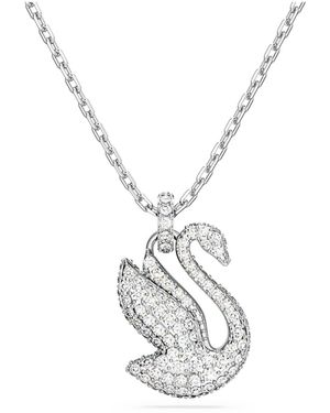 Swarovski Iconic swan anhänger, schwan, mittel - Mettallic