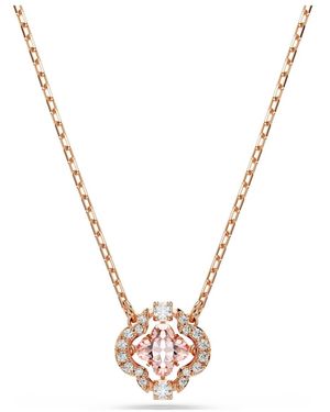 Swarovski Sparkling Dance Necklace - Metallic