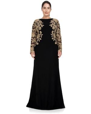 Tadashi Shoji Official Online Boutique Madaline Gown - Black