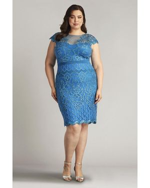 Tadashi Shoji Miranda Sequin Embroidered Dress in Brown | Lyst