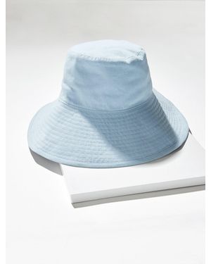 Talbots Wide Brim Sun Hat - Blue