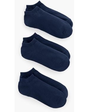Talbots 3-pack Ankle Socks - Blue