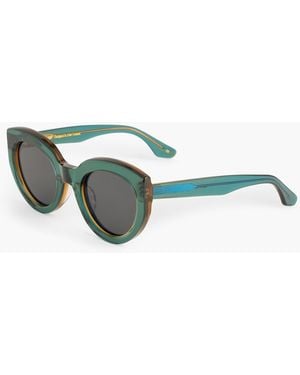 MOXLOX Glow Up Sunglasses - Green