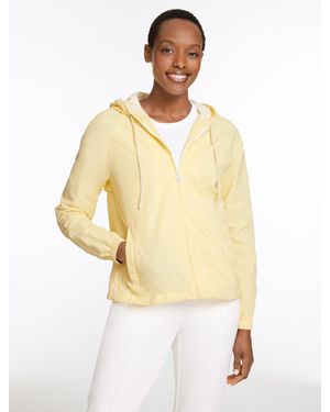 Talbots Crinkle Weave Jacket - White