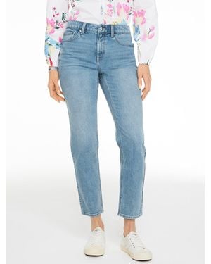 Talbots Slim Straight Ankle Jeans - Blue