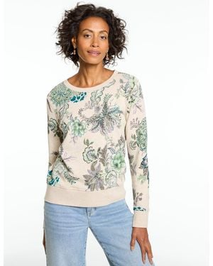 Talbots Crewneck Sweatshirt - White