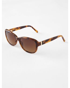 Talbots Daphne Tortoiseshell Sunglasses - Brown