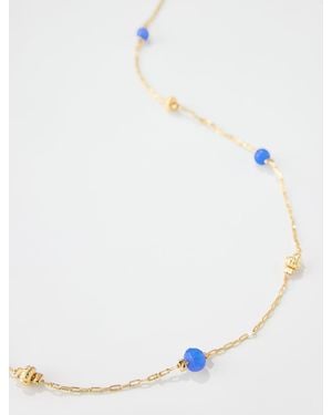 Talbots Delicate Dots Station Necklace - Multicolour