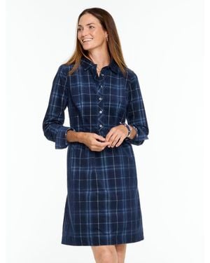 Talbots Corduroy Shirtdress - Blue