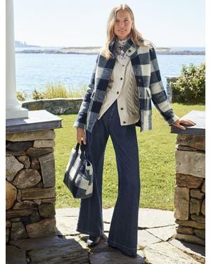 Talbots Wool Blend Jacket - Blue