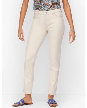 Talbots Slim Ankle Jeans - White